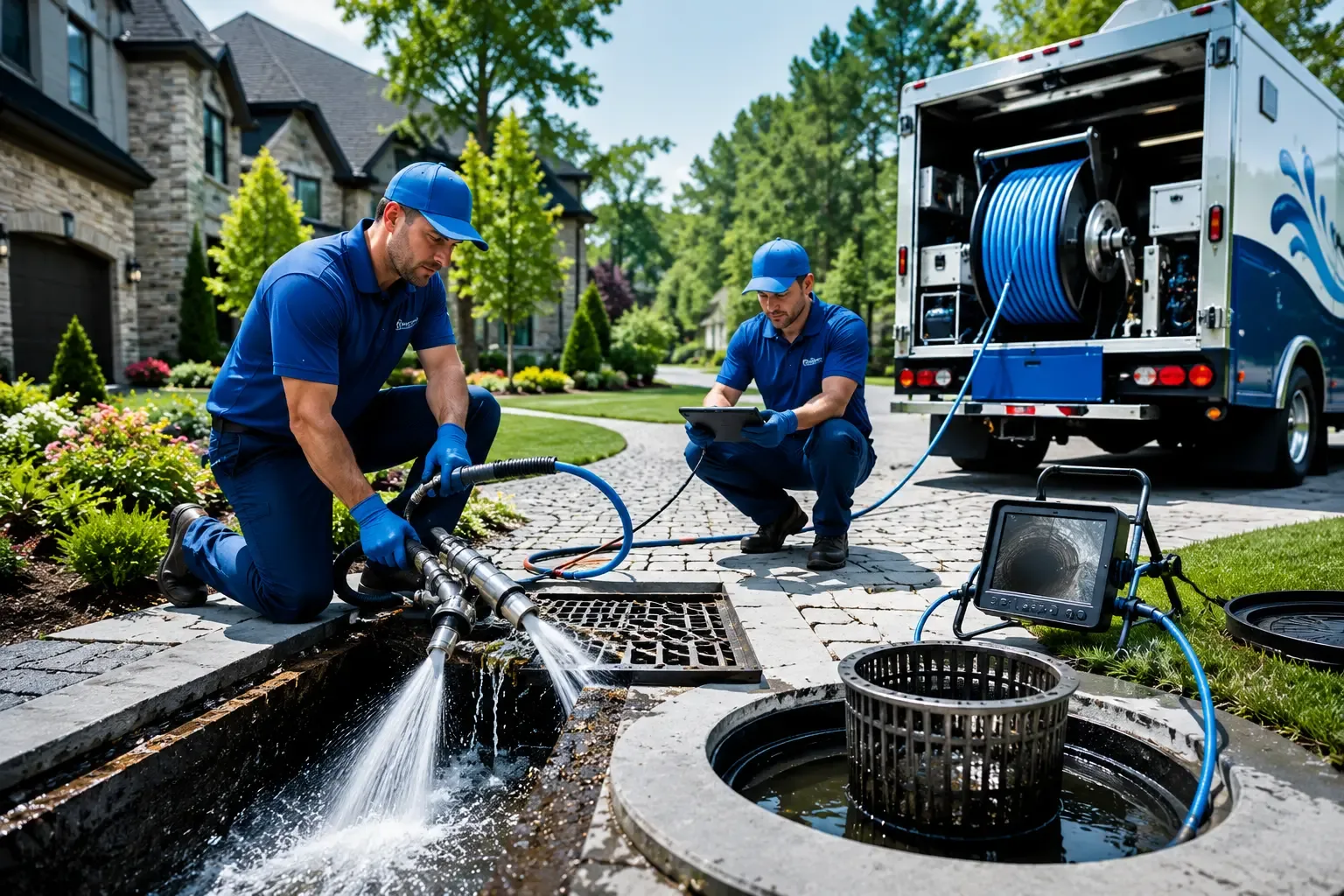 Local outdoor drain cleaning professionals in West Dover, VT
